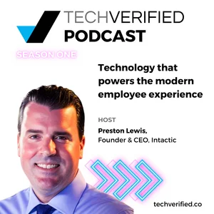 TechVerified Podcast cover featuring host Preston Lewis